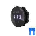 Waterproof Digital Voltmeter DC 5-48V LED Car Battery Gauge Digital Voltmeter Gauge Babs WHITE