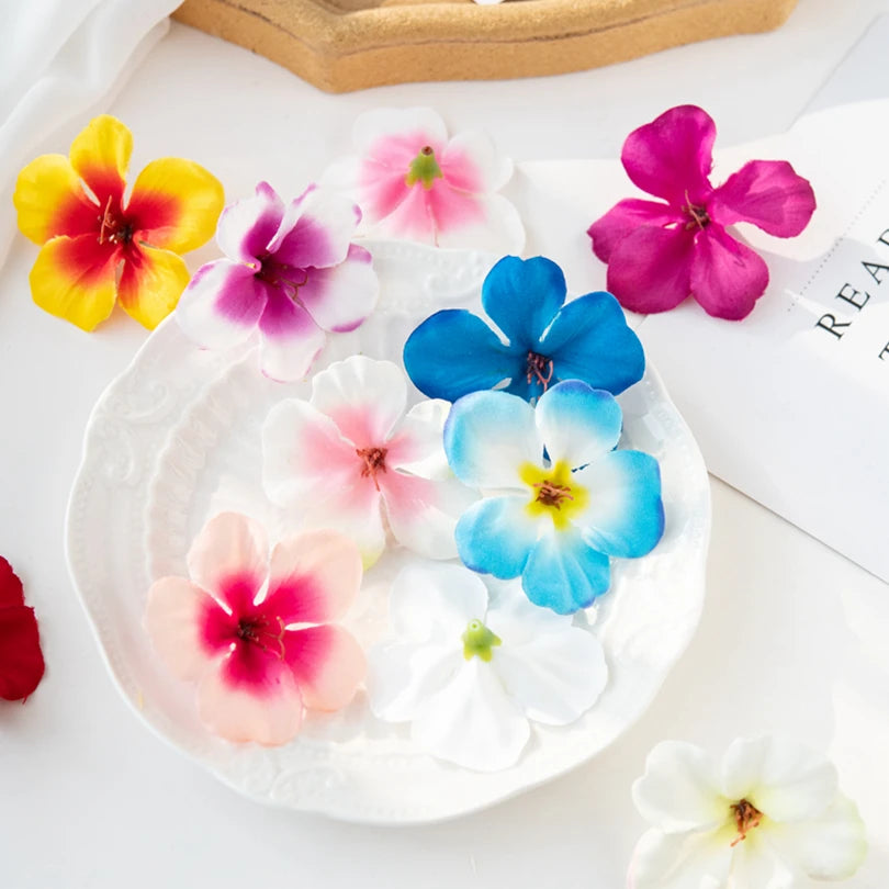 40/80pc Silk Cherry Blossom Artificial Flowers UV-Resistant Decor Artificial Silk Flowers Babs
