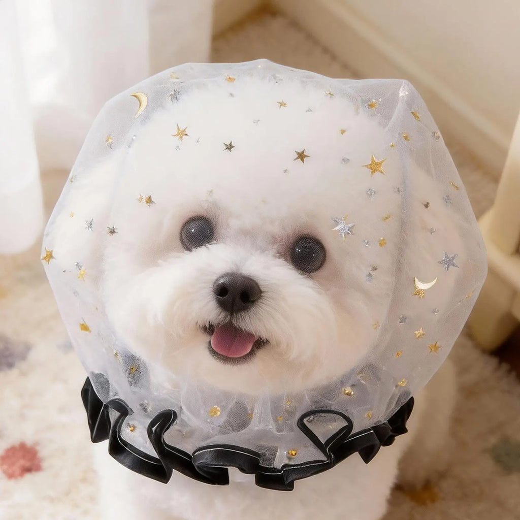 Breathable Dog Head Net Mesh Cover – Anti-Bite & Dust Shield Dog Head Net Babs