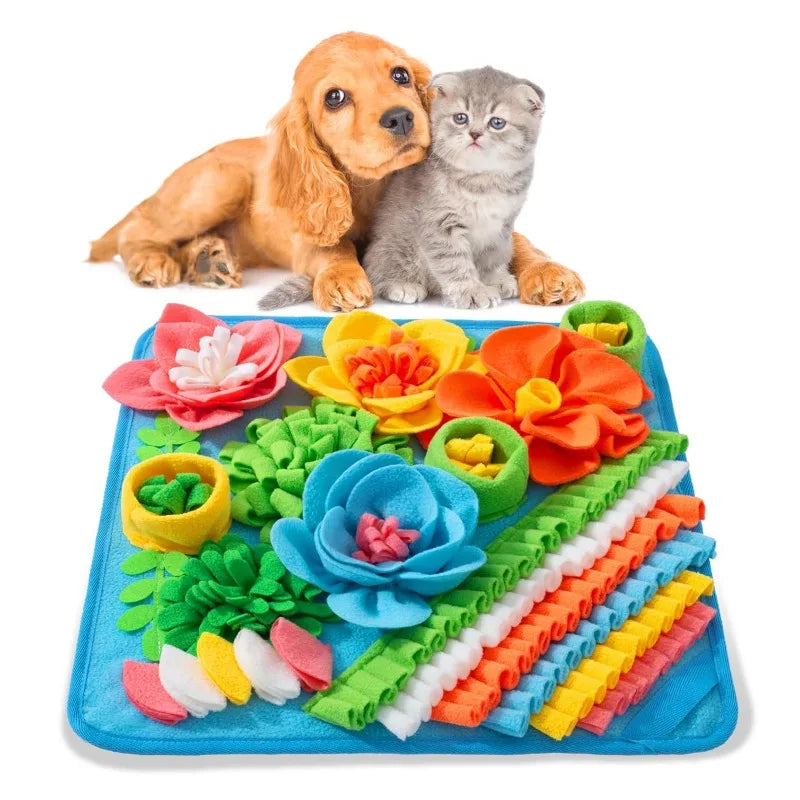 Slow Feeding Sniff Mat for Dogs & Cats – Interactive Pet Toy Pet Slow Feeder Mat Babs