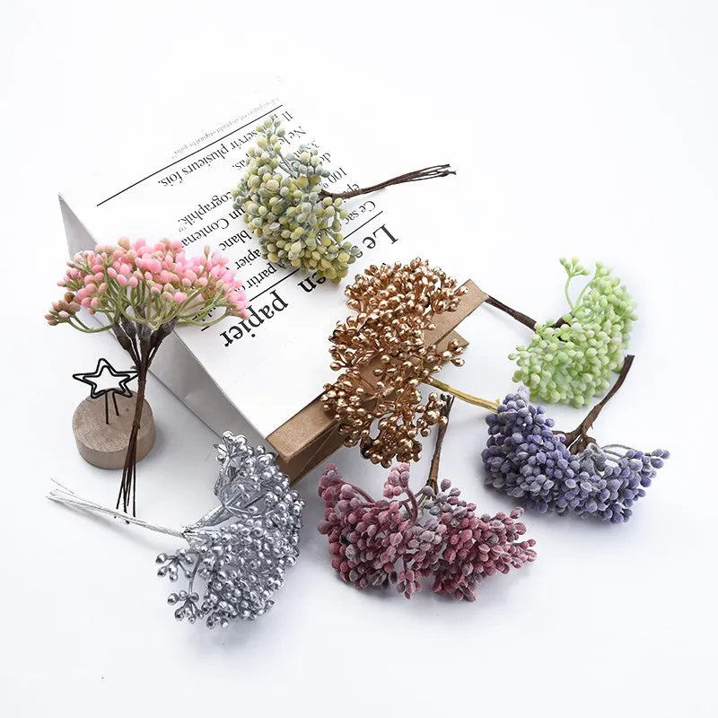 Artificial Flower Stamens 1–5 Pcs | Wedding & Holiday Décor Artificial Floral Stamens Babs