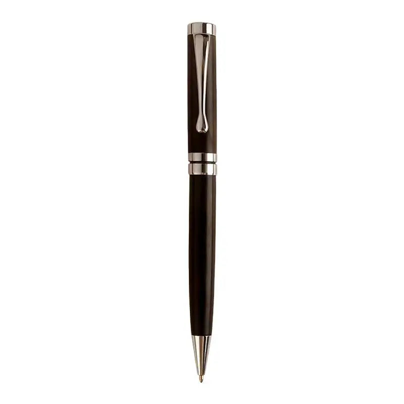 Metal & Sandalwood Rotating Ballpoint Pen with Gift Case Luxury Ballpoint Pen Babs A4