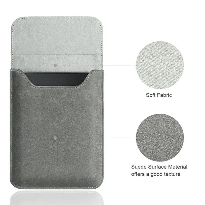 Matte Frosted E-Reader Sleeve Magnetic Closure | 6-7 Inch E-Reader Sleeve Babs