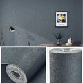 3D Self-Adhesive Wallpaper – Waterproof Wall Panel Decor Self-Adhesive Wallpaper Babs Diatom Dark Grey 1000cmx50cm