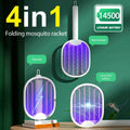 Foldable Electric Bug Zapper Racket – 3000V UV Light, USB Rechargeable Electric Bug Zapper Babs 1PC
