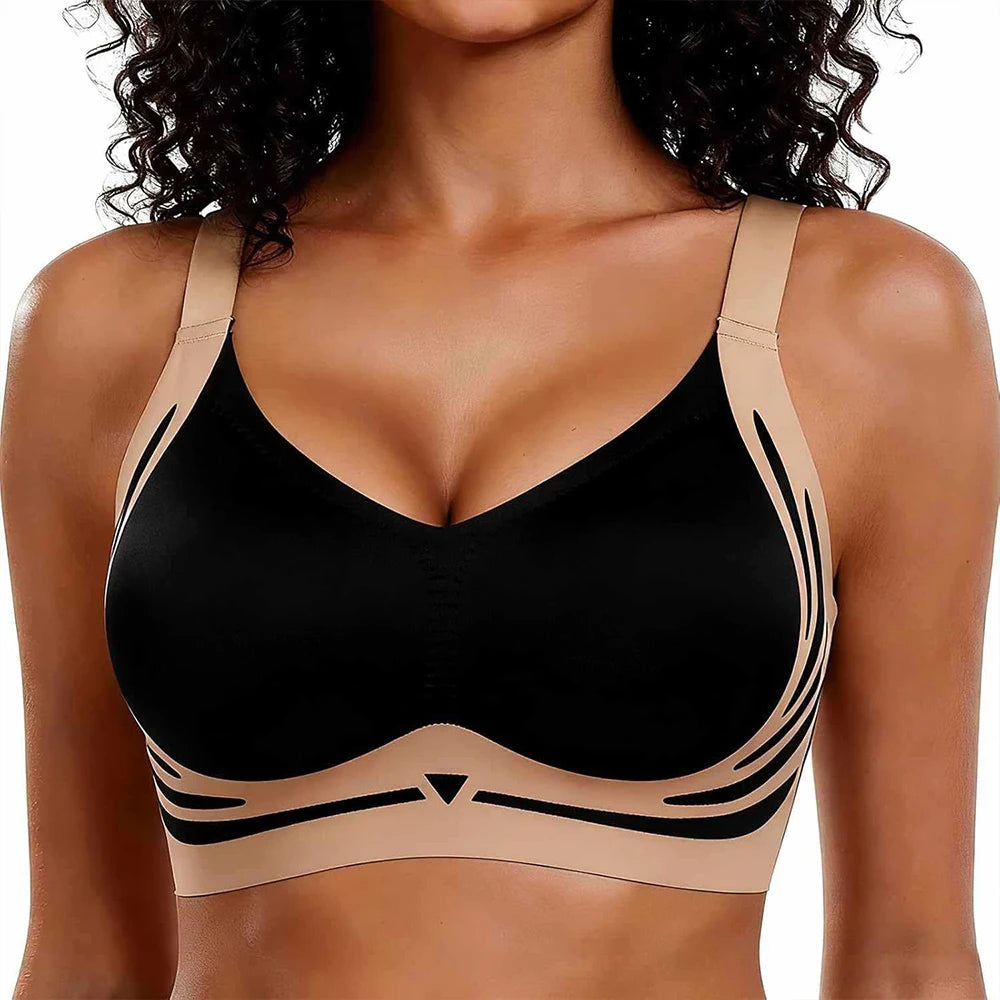 Women's Wireless Push-Up Bra – Seamless & Wire-Free Wireless Push-Up Bra Babs