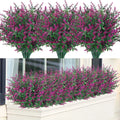 12PCS Artificial Lavender Stems – Wedding, Home & Garden Décor Artificial Floral Stems Babs plum