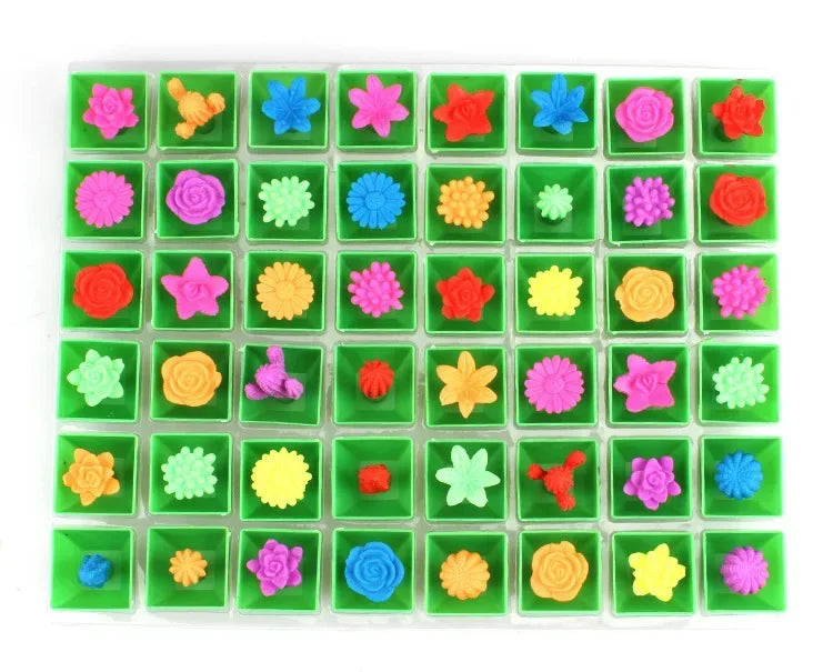 30 Pcs Magic Water Expanding Flower Pot Toys – Party Gift Set Magic Expansion Toys Babs