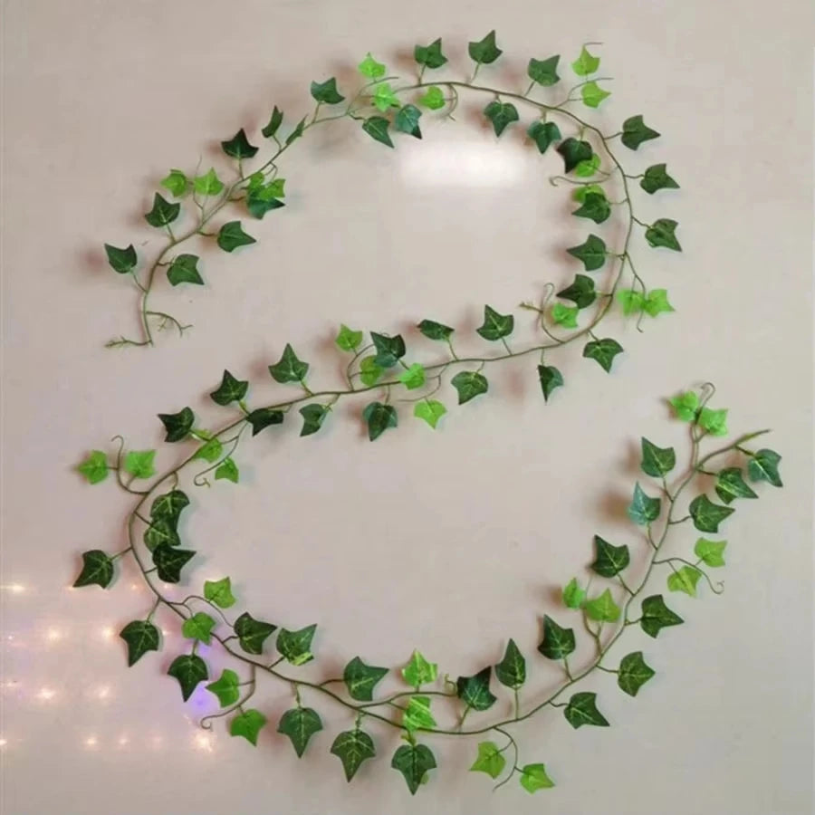 Artificial Ivy Garland – Green Hanging Vine Wall Decoration Artificial Ivy Garland Babs style 5 1 pc