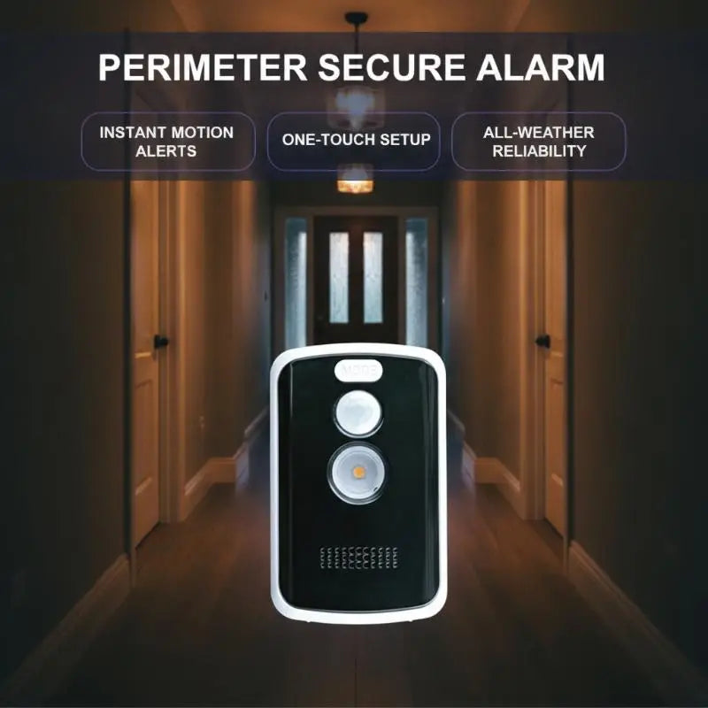 HUXUAN 125dB Portable Motion Sensor Alarm – 3 Modes Motion Sensor Alarm Babs