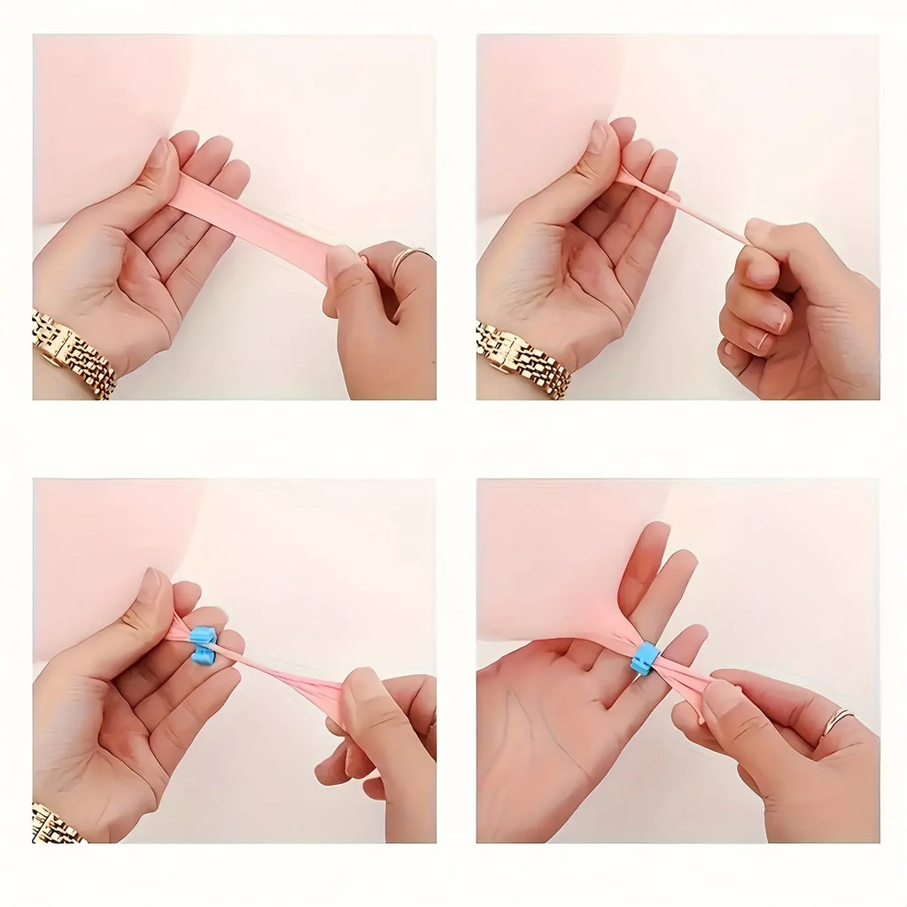 100 PCS Colored Balloon Sealing Clips – Leak-Proof Party Tool Balloon Sealing Clips Babs