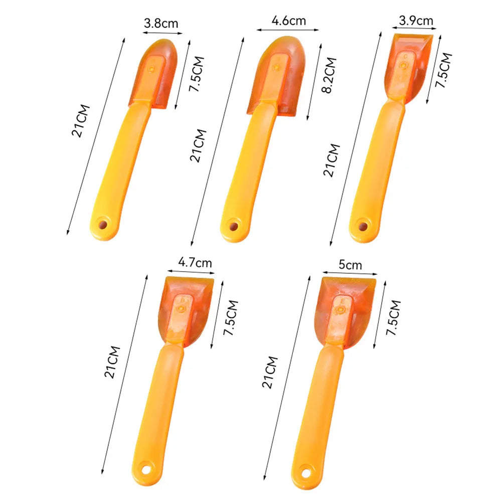 5-Piece Silicone Caulk Finishing Tool Set – Sealant Spatula Kit Caulking Finishing Tool Babs