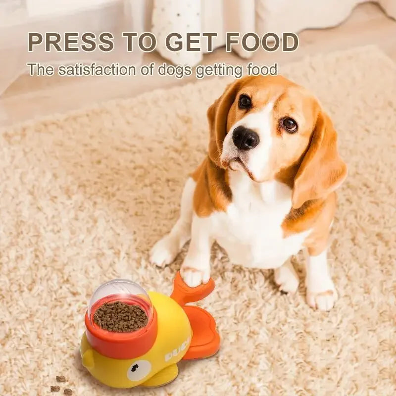 Dog Slow Feeder Interactive Food Dispenser Toy | No Battery Dog Puzzle Feeder Babs
