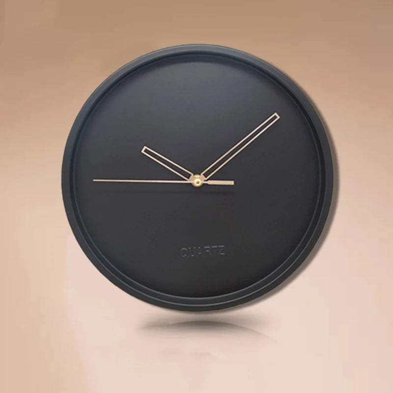 Nordic Metal Wall Clock – Silent 3D Large Modern Décor Wall Clock Babs