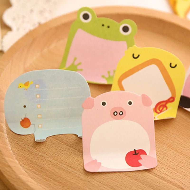 Cute Animal Shaped Sticky Notes – Memo Pads & To-Do Lists Sticky Notes Babs