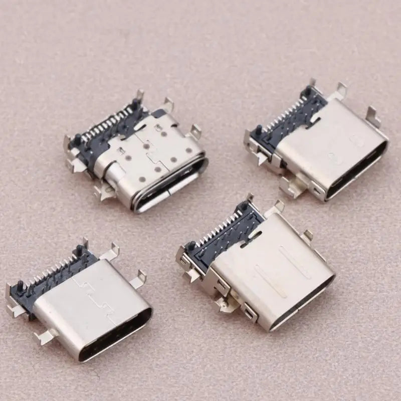 2Pcs Type-C Charging Port Jack for ThinkPad E480 E580 E490 Laptop Charging Connector Babs