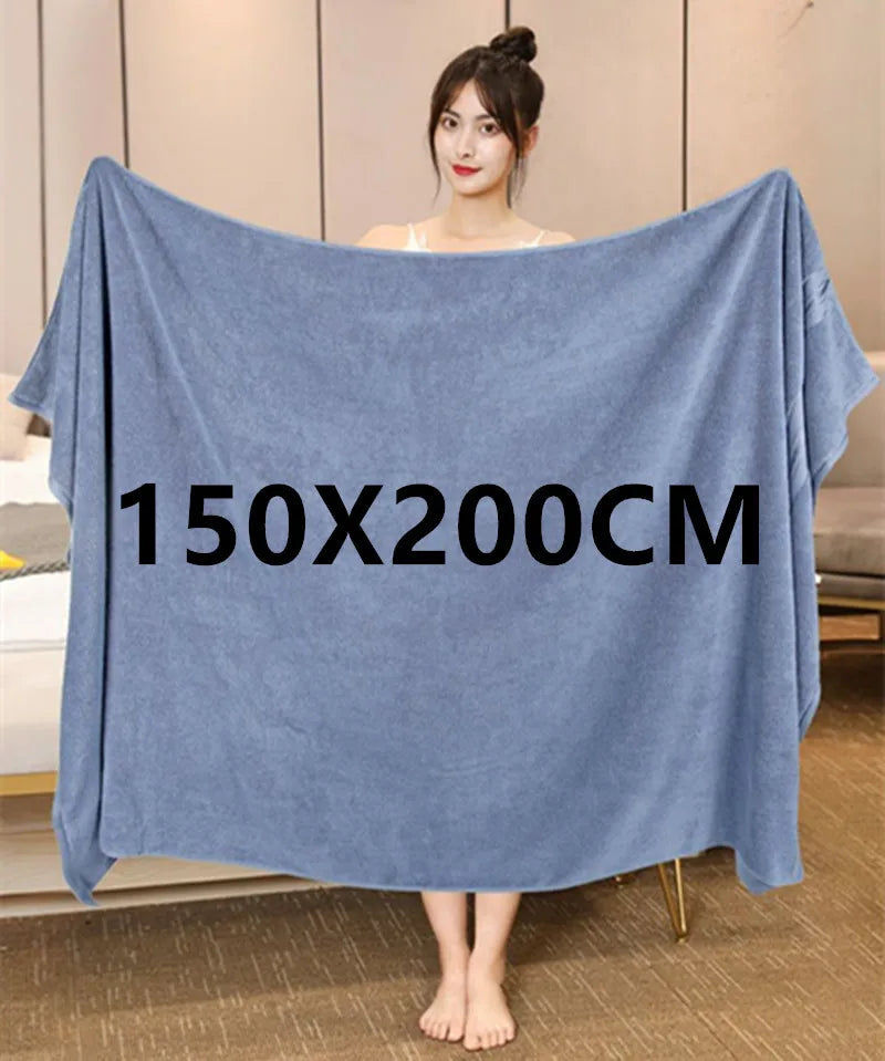Thickened Microfiber Bath Towel – Absorbent & Quick Dry Microfiber Bath Towel Babs