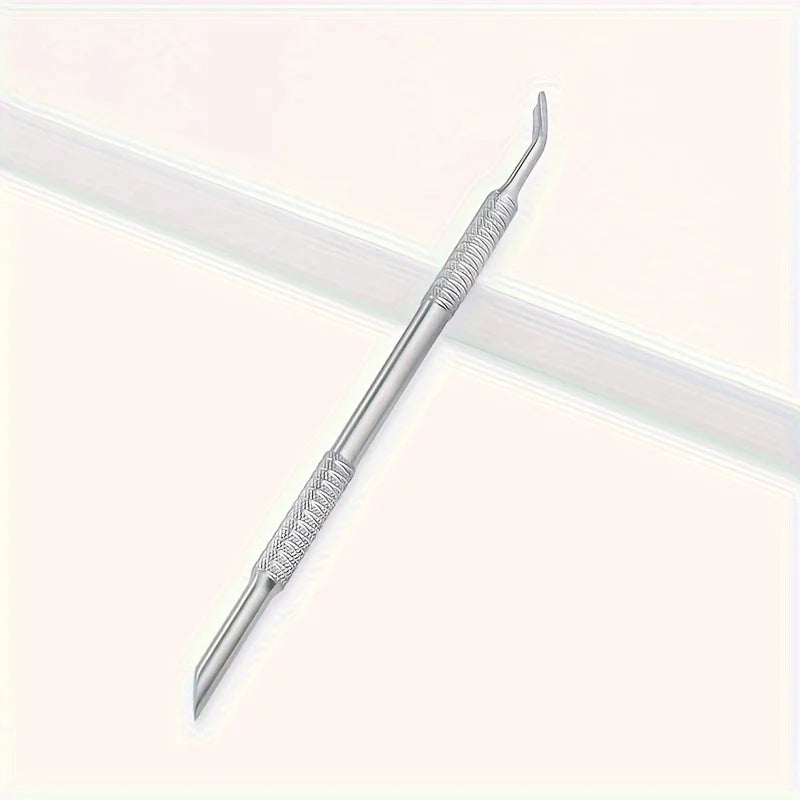 Double-Headed Cuticle Pusher & Remover – Manicure Tool Cuticle Pusher Tool Babs 1pc