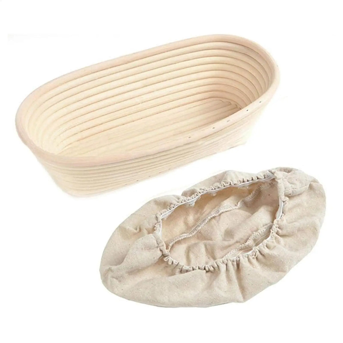 Oval Rattan Bread Proofing Basket | Sourdough Banneton Bread Proofing Basket Babs