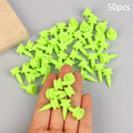 50-Pack Durable Plastic Golf Tees for Practice & Matches Golf Tees Babs light green