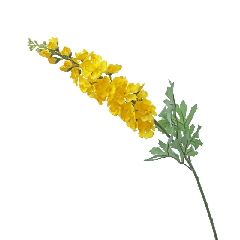 Artificial Silk Begonia Flower String – Wedding & Home Decor Artificial Flower Garland Babs YELLOW 1 pc