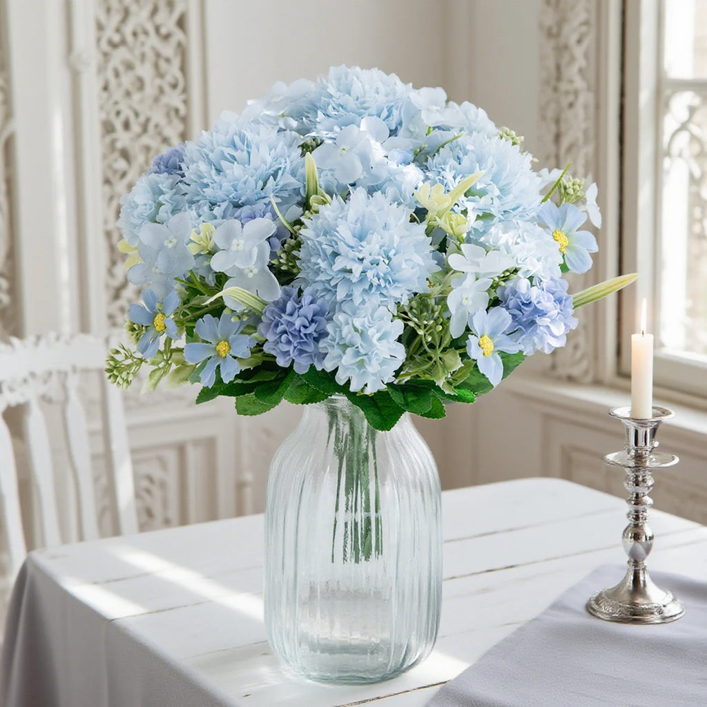 Silk Rose Artificial Flower Bouquet for Wedding & Home Decor Artificial Flower Bouquet Babs
