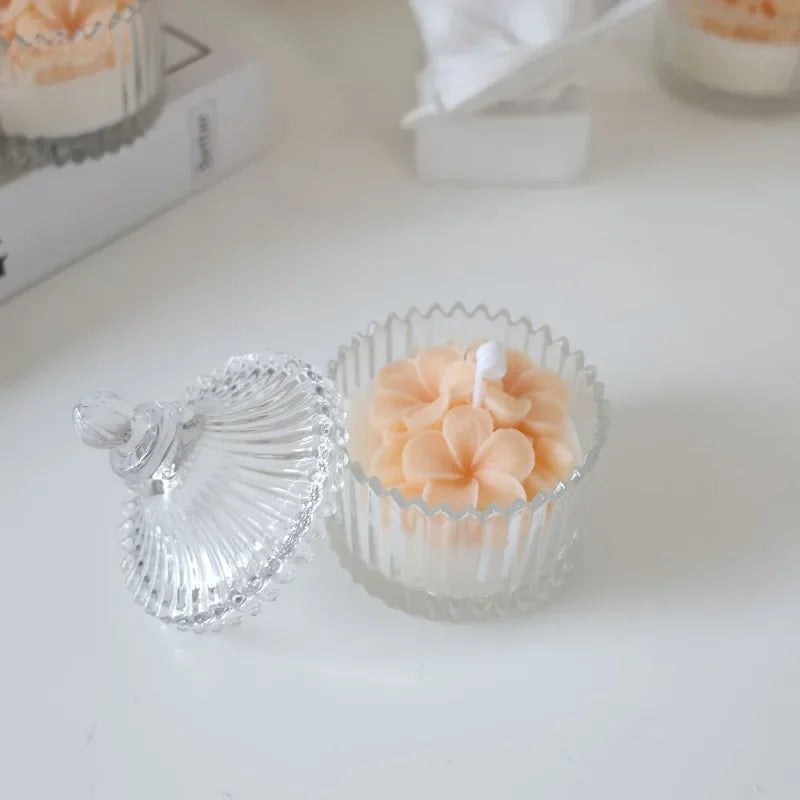 Silicone Egg Blossom Candle Mold – DIY Soy Wax & Gypsum Cast Silicone Candle Mold Babs