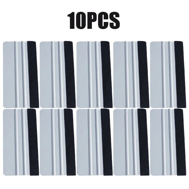 Vinyl Wrap Squeegee Scraper Kit – Scratch-Free Car Film Tool Vinyl Wrap Squeegee Babs Black velvet-10PCS