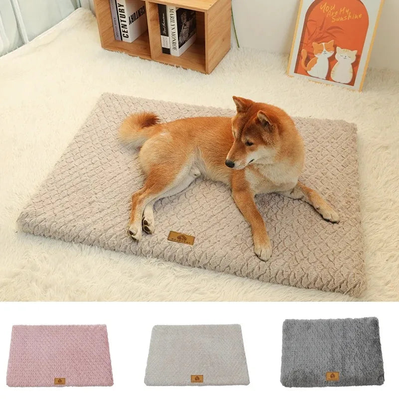 3D Foam Dog Bed | Washable Faux Fur, Waterproof, Anti-Slip Dog Bed Babs