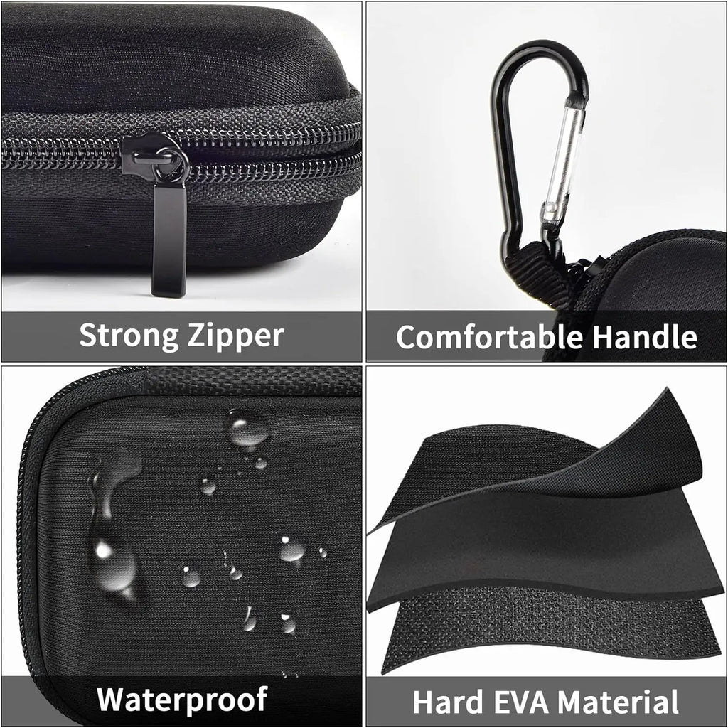 Hard Case for SanDisk Extreme PRO Portable SSD & Crucial X8 SSD Carrying Case Babs