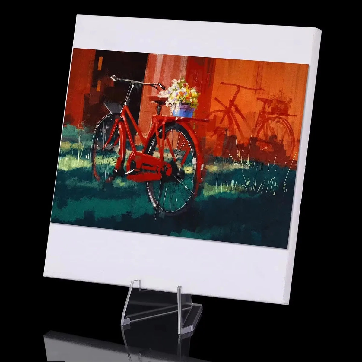 Acrylic Triangle Display Stands for Coins, Cards & Photos Acrylic Display Stand Babs