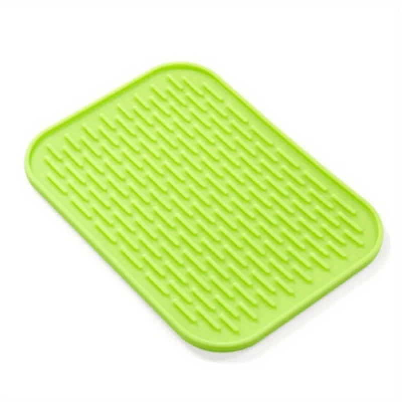 Silicone Pot Mat – Heat Resistant Non-Slip Kitchen Placemat Silicone Pot Mat Babs Green
