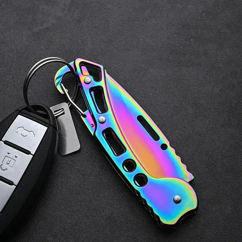 Folding Stainless Steel Fruit Knife – Portable Pocket Knife Folding Pocket Knife Babs