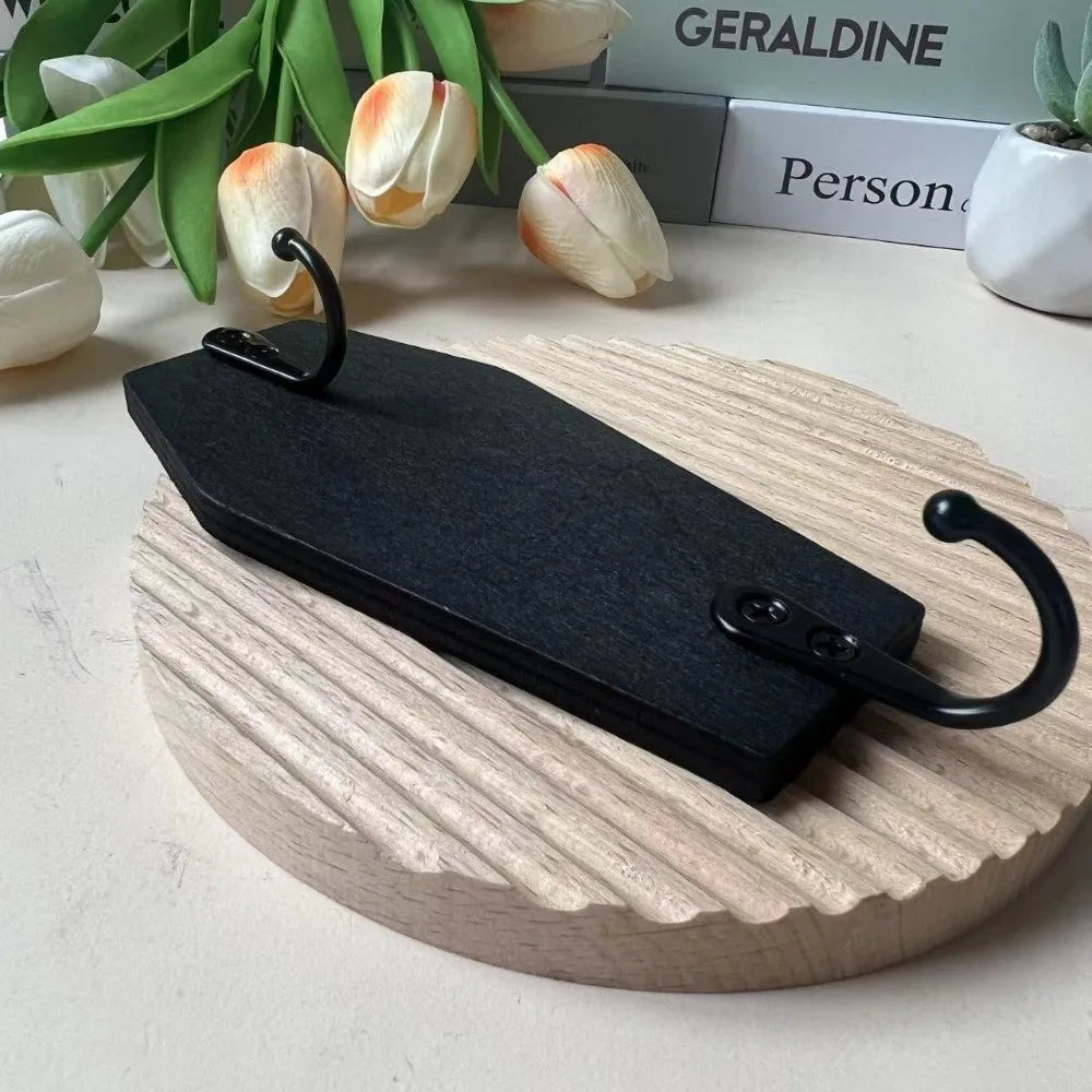 Wooden Punch-Free Wall Hook – Adhesive Key & Kitchen Hanger Wall Hook Babs