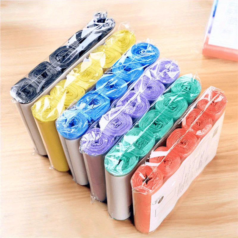 300 Disposable Trash Bags 5 Rolls 8L – Home, Kitchen & Office Disposable Trash Bags Babs
