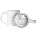 Funny Middle Finger Ceramic Coffee Mug – Novelty Gift Novelty Coffee Mug Babs 1PC 300ml