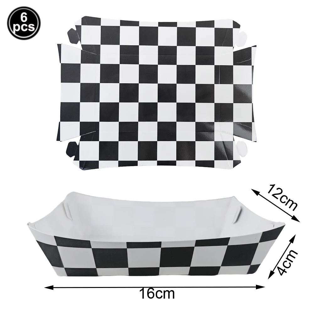 Race Car Tire Paper Napkins – Birthday & Baby Shower Party Supplies