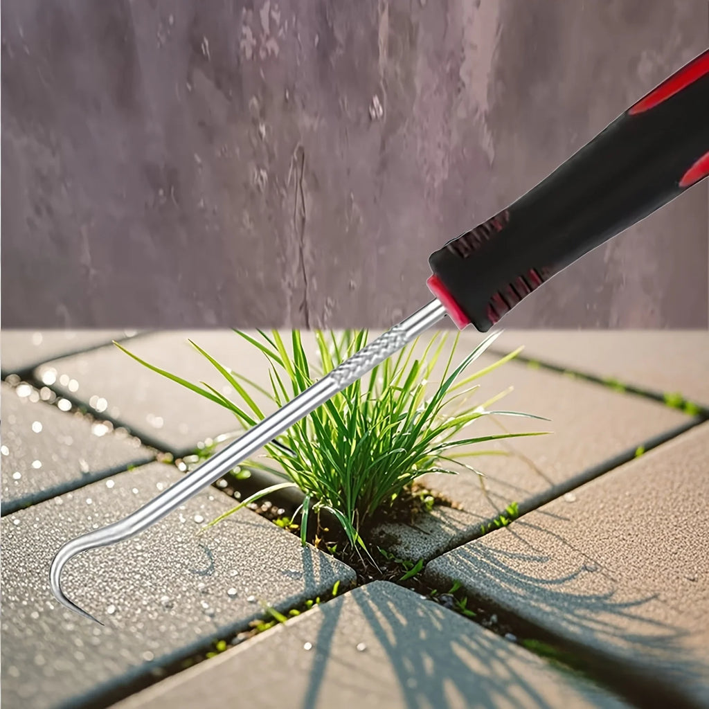 Metal Weeding Hook Set – Paving Joint Weed & Moss Remover Garden Weeding Tool Babs