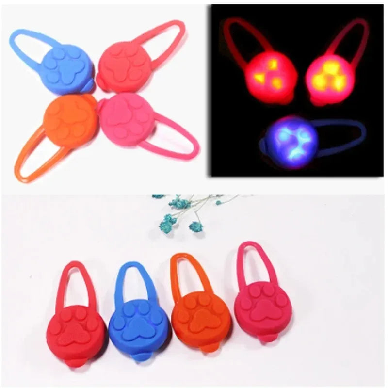 3-Pack LED Pet Collar Light Pendants | Night Safety Dog & Cat Pet Safety Light Babs Random color 3PCS