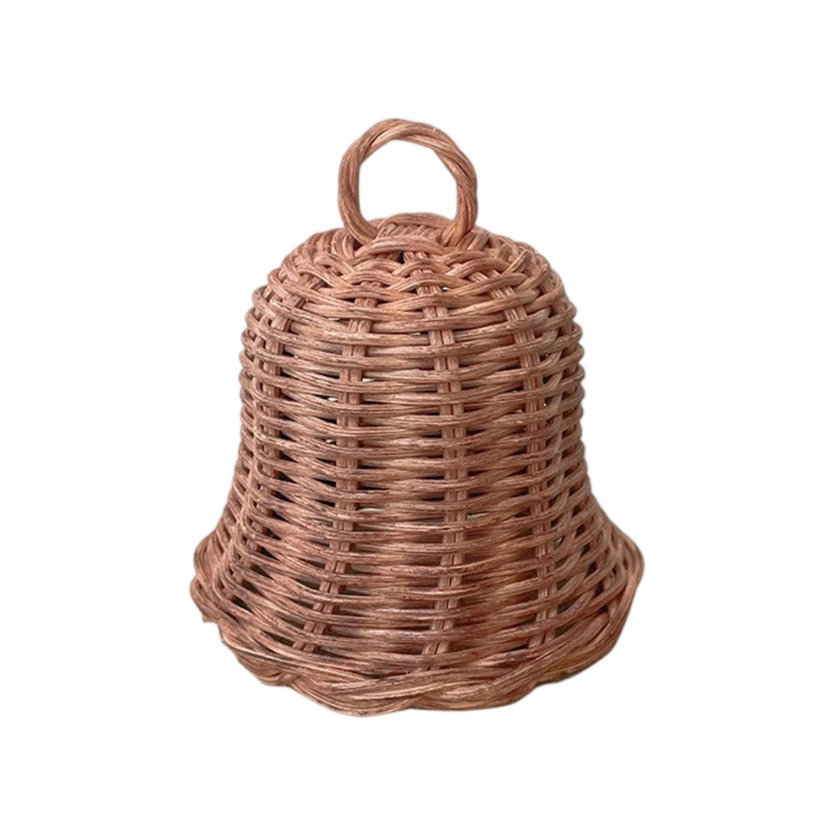 Rattan Woven Bell Pendant – Handmade Christmas Ornament Christmas Bell Ornament Babs