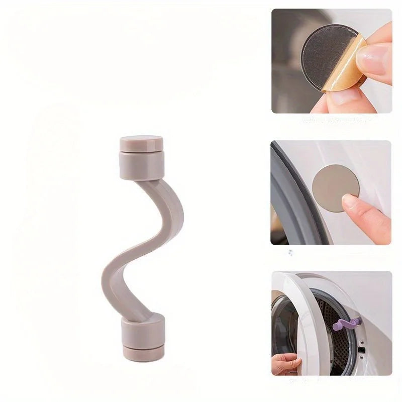 Silicone Washing Machine Door Prop Clip – Anti-Mold Ventilation Washer Door Clip Babs