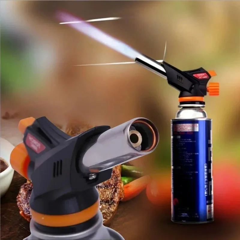 Adjustable Butane Jet Torch Lighter for BBQ, Cooking & Welding Butane Jet Torch Babs