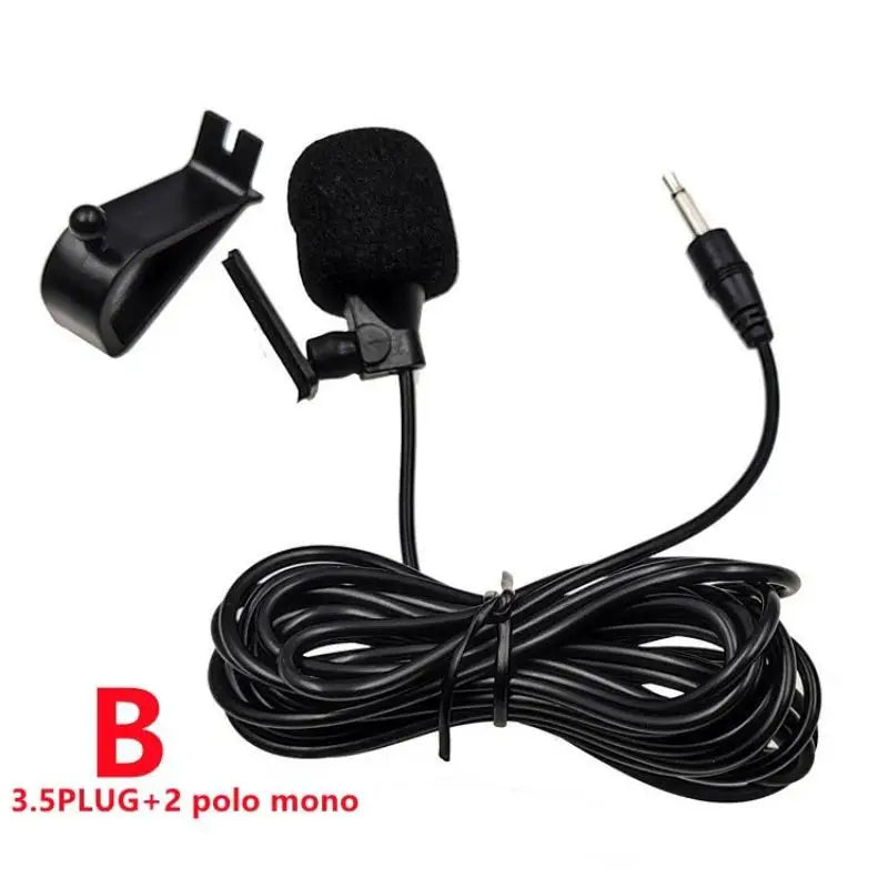 Bluetooth Car Mic 2.5mm & 3.5mm – GPS DVD Radio Microphone Car Microphone Babs B