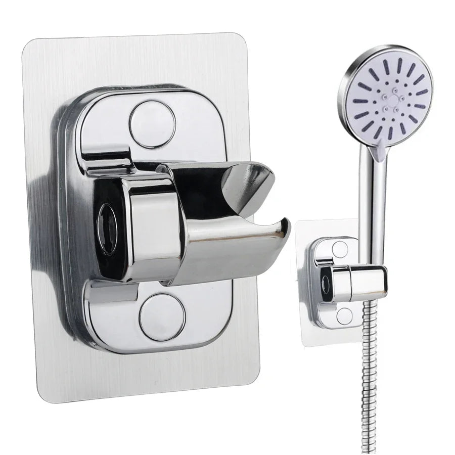 Adjustable Self-Adhesive Shower Head Holder | Wall Mount Shower Head Holder Babs