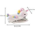 Mini White Stapler – Multifunctional, Portable Office & School Tool Mini Stapler Babs A