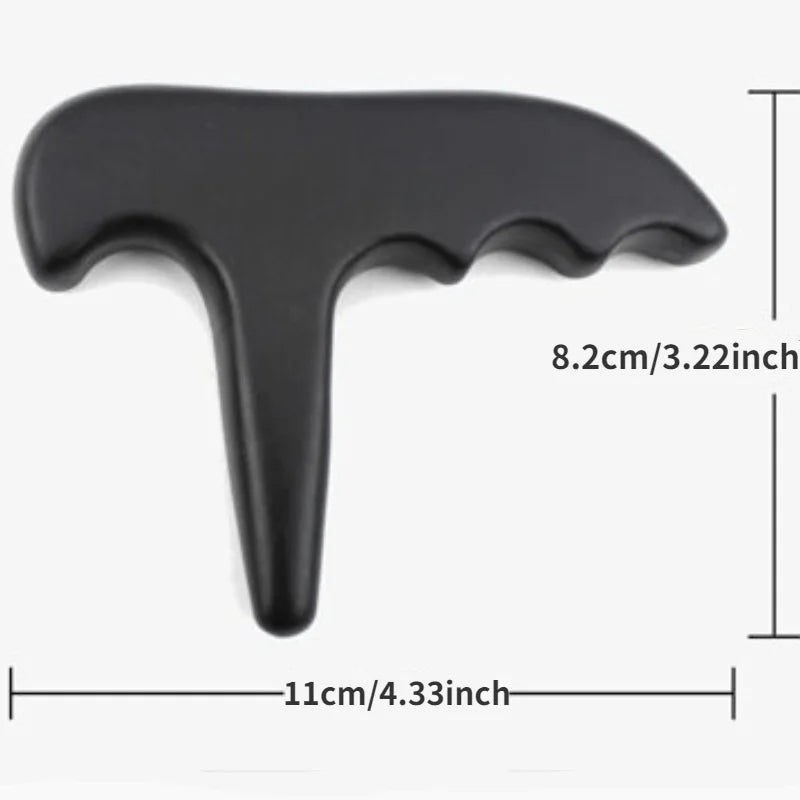 Bian Stone Reflexology Massage Cone – Natural Stone Stick Tool Stone Massage Tool Babs