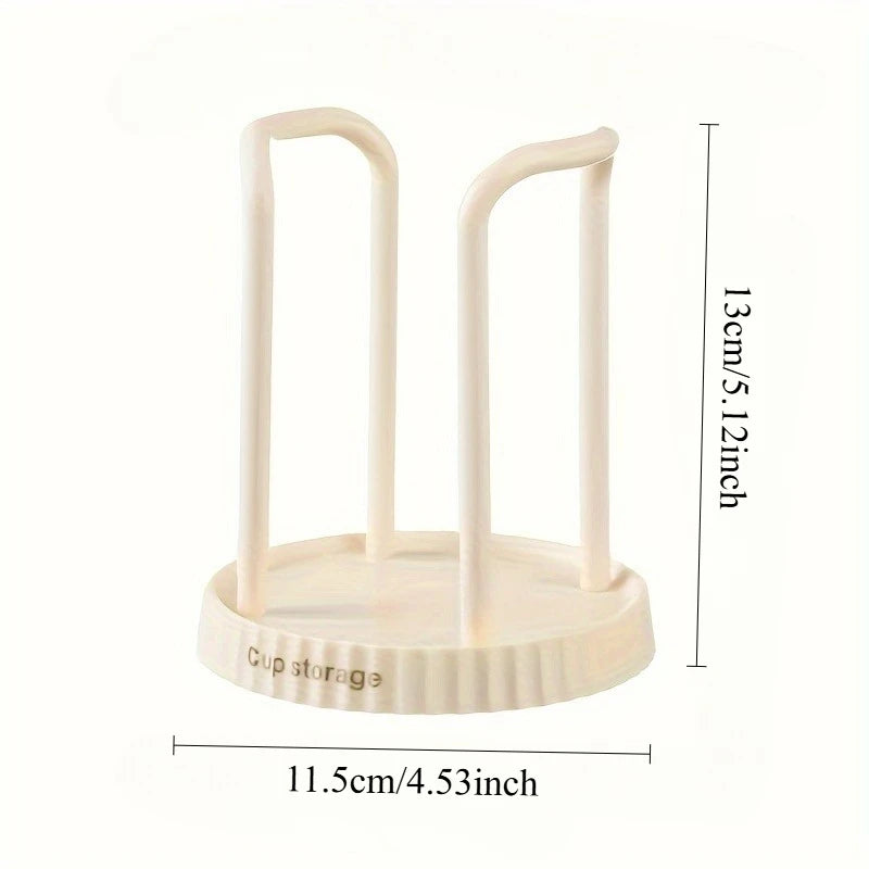Countertop Disposable Cup Holder & Stemware Rack Organizer Cup Holder Dispenser Babs