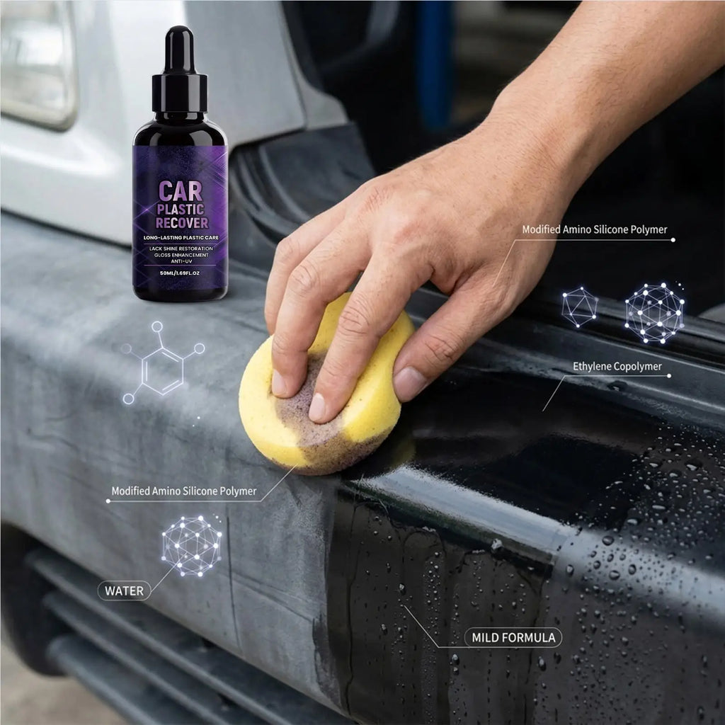 Car Trim Restorer Wax Coating – Back to Black Gloss Polish Car Trim Restorer Babs