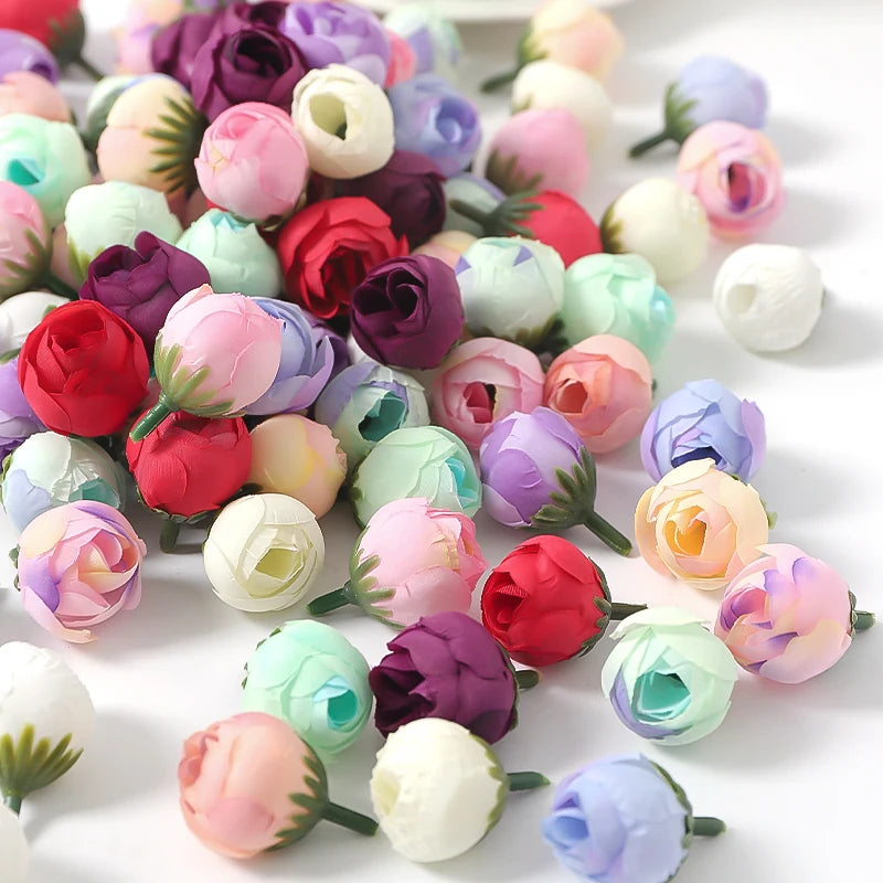 Silk Rose Artificial Flowers 20/30Pcs – Wedding & Home Decor Artificial Silk Roses Babs