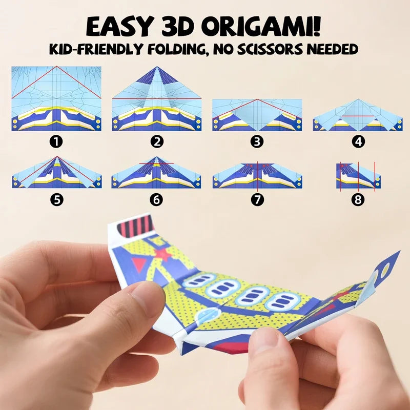 36 Colorful Craft Papers 12 Styles – DIY Origami Kit for Teens Craft Paper Set Babs